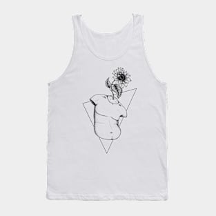 Transgender Man Art Print Design Tank Top